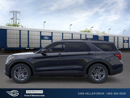 Black Metallic 2026 Ford Explorer Active