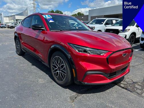 Rapid Red Metallic Tinted Clearcoat 2024 Ford Mustang Mach-E Premium