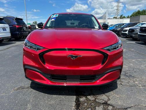 Rapid Red Metallic Tinted Clearcoat 2024 Ford Mustang Mach-E Premium
