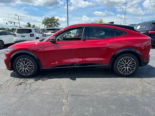 Rapid Red Metallic Tinted Clearcoat 2024 Ford Mustang Mach-E Premium