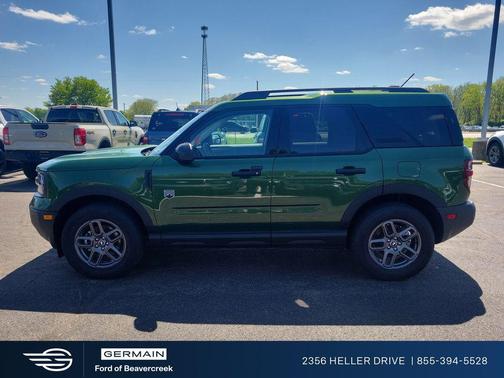 Green Metallic 2025 Ford Bronco Sport Big Bend