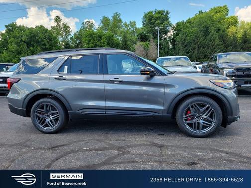 Gray Metallic 2026 Ford Explorer ST