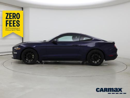 Blue 2020 Ford Mustang Ecoboost Premium