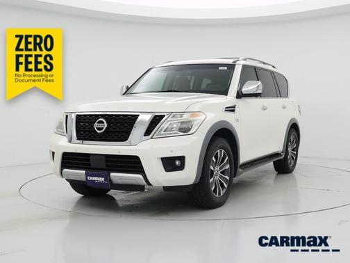 White 2017 Nissan Armada SL