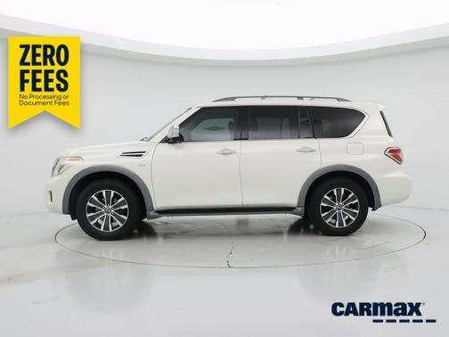 White 2017 Nissan Armada SL