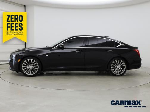 Black 2025 Cadillac CT5 Premium Luxury