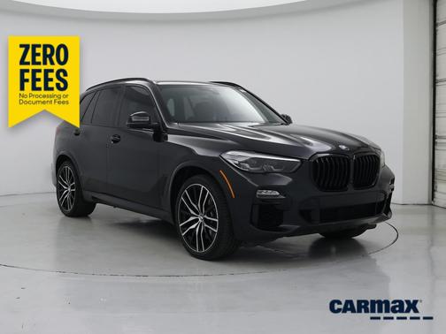 Black 2021 BMW X5 M50i