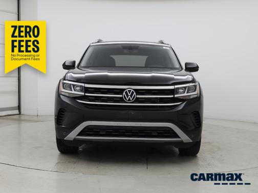 Black 2021 Volkswagen Atlas SE w/Tech