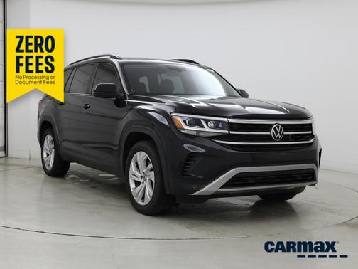 Black 2021 Volkswagen Atlas SE w/Tech