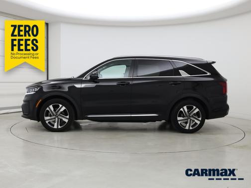 Black 2023 Kia Sorento Hybrid SX Prestige