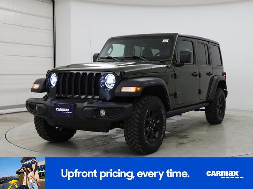 Green 2022 Jeep Wrangler Unlimited Willys