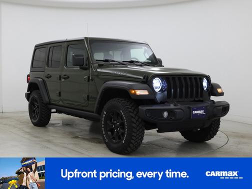 Green 2022 Jeep Wrangler Unlimited Willys