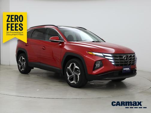 Red 2023 Hyundai TUCSON Limited