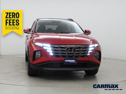 Red 2023 Hyundai TUCSON Limited