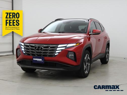 Red 2023 Hyundai TUCSON Limited