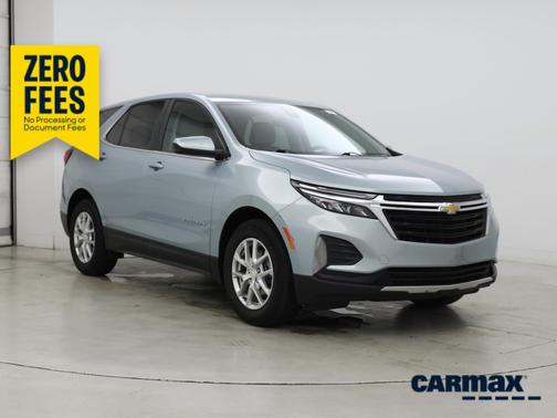 Blue 2022 Chevrolet Equinox LT