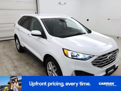 White 2021 Ford Edge SEL