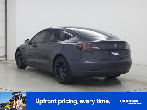 Gray 2023 Tesla Model 3 Performance