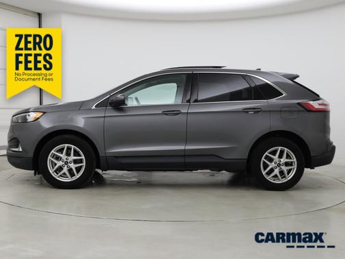 Gray 2022 Ford Edge SEL