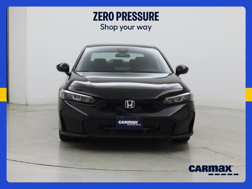 Black 2025 Honda Civic LX