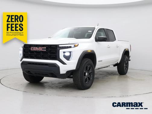 White 2024 GMC Canyon Elevation