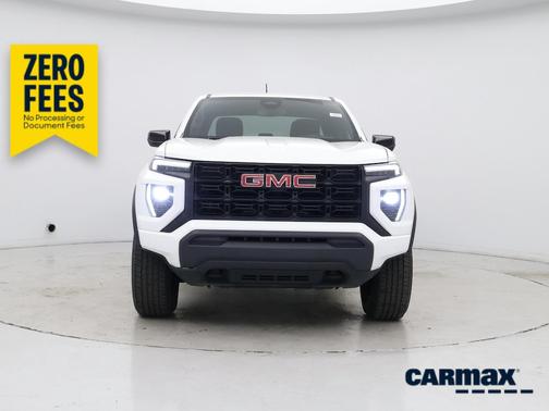 White 2024 GMC Canyon Elevation