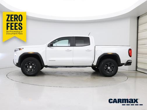 White 2024 GMC Canyon Elevation