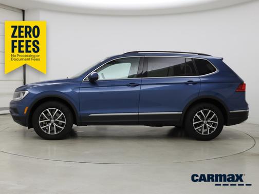 Blue 2020 Volkswagen Tiguan SE