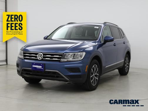 Blue 2020 Volkswagen Tiguan SE