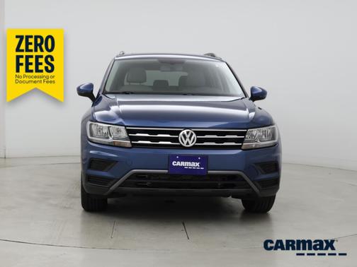 Blue 2020 Volkswagen Tiguan SE