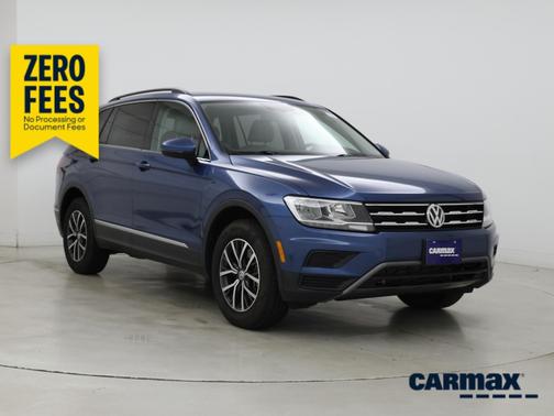 Blue 2020 Volkswagen Tiguan SE