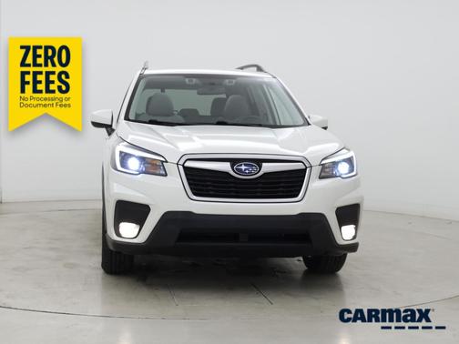 White 2021 Subaru Forester Premium
