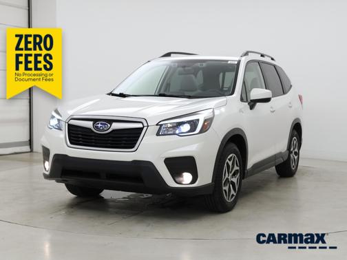 White 2021 Subaru Forester Premium