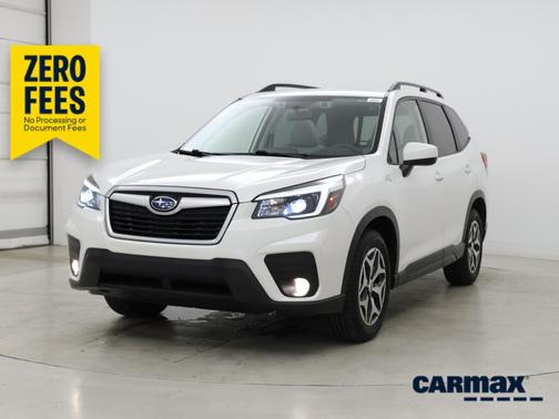 White 2021 Subaru Forester Premium