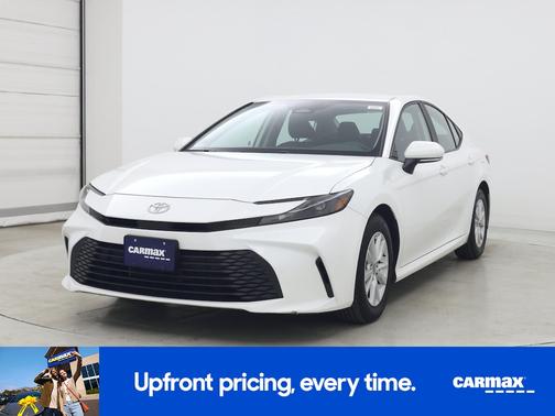 White 2025 Toyota Camry LE
