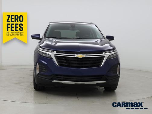 Blue 2022 Chevrolet Equinox LT