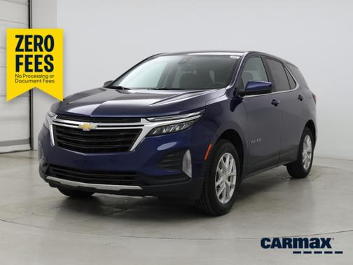 Blue 2022 Chevrolet Equinox LT