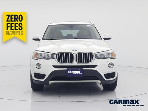 White 2016 BMW X3 XDrive28i