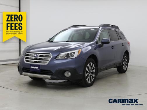 Blue 2017 Subaru Outback 2.5I Limited