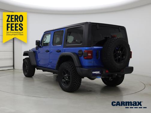 Blue 2024 Jeep Wrangler 4xe Willy's
