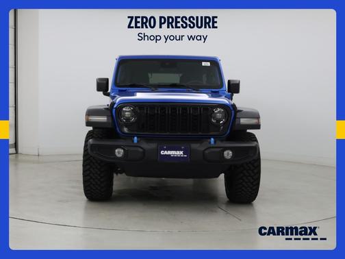 Blue 2024 Jeep Wrangler 4xe Willy's