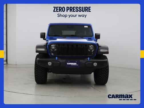 Blue 2024 Jeep Wrangler 4xe Willy's
