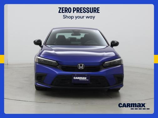Blue 2022 Honda Civic Sport