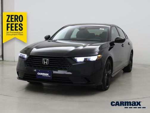 Black 2024 Honda Accord Hybrid Sport-L
