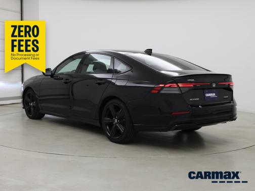 Black 2024 Honda Accord Hybrid Sport-L