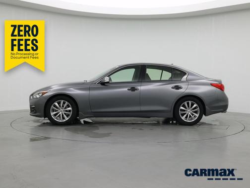 Gray 2017 INFINITI Q50 Premium