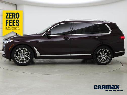 Burgundy 2021 BMW X7 xDrive40i