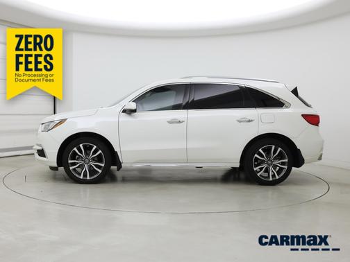 White 2019 Acura MDX SH-AWD Technology