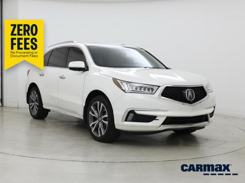 White 2019 Acura MDX SH-AWD Technology