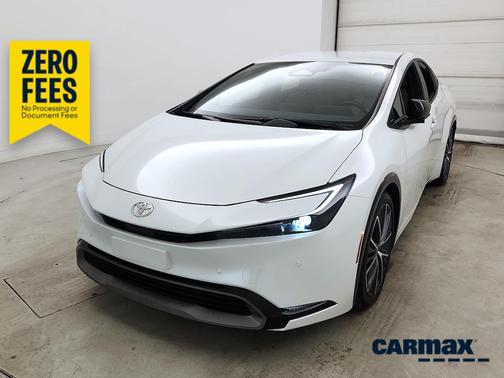 White 2023 Toyota Prius XLE